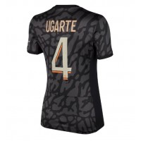 Paris Saint-Germain Manuel Ugarte #4 Tretí Ženy futbalový dres 2023-24 Krátky Rukáv